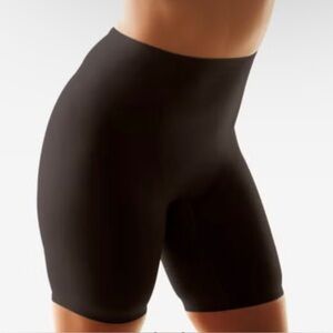 NWT Black Light High Waisted Shapewear Shorts By Secret Solutions. Size 22/24